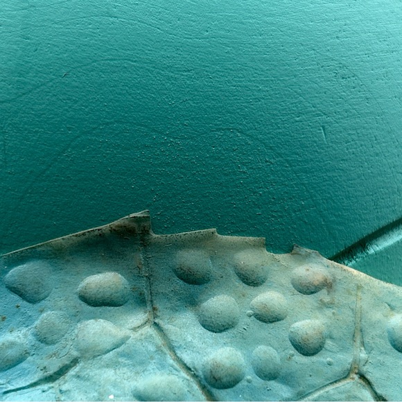 Vtg Green T-Rex Jurassic Dinosaur Halloween Mask Prehistoric Costume Cosplay - Picture 9 of 10